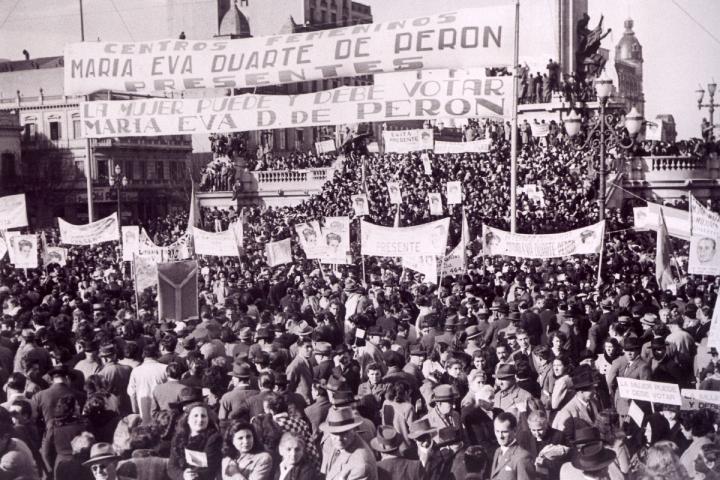 A 70 años del voto femenino en Argentina