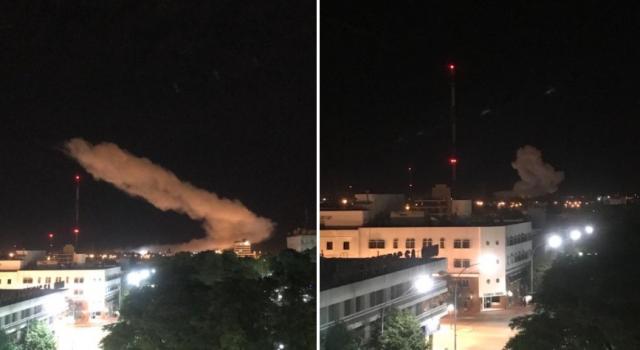 Gigantesca detonación en una fábrica de explosivos