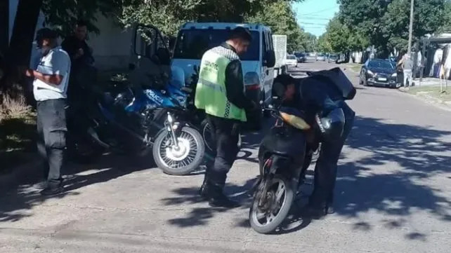 Las motos sin patente, una postal de Santa Fe