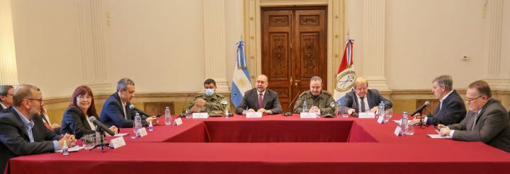 Presentaron el jefe del comando de Gendarmería