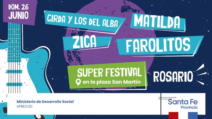La provincia invita al Festival para la Familia en Rosario