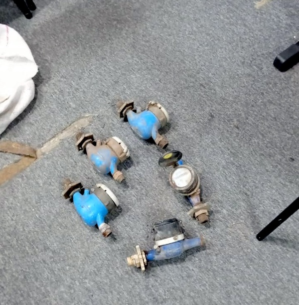 Santa Fe: detienen a ladrones de medidores de agua