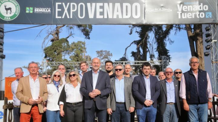 Perotti en la Expo Venado: “Esta muestra expresa al país, la producción y el trabajo”
