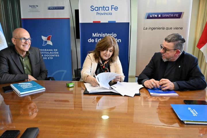 Docentes de escuelas técnicas se capacitarán en la UTN