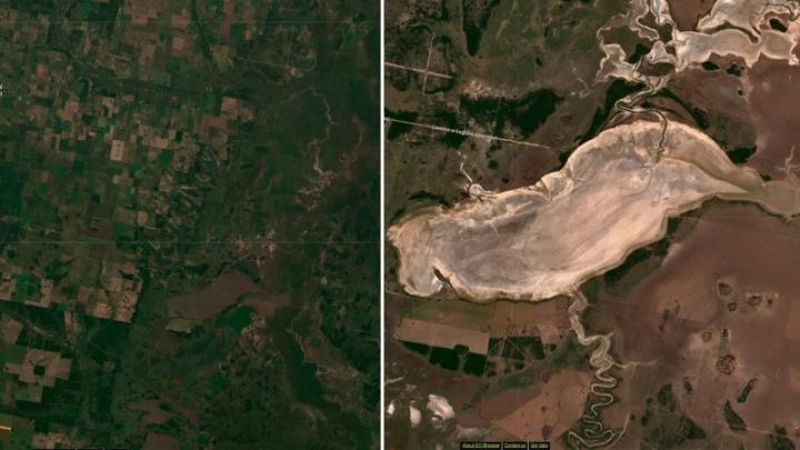 La sequía impactó en una de las lagunas más lindas de Santa Fe