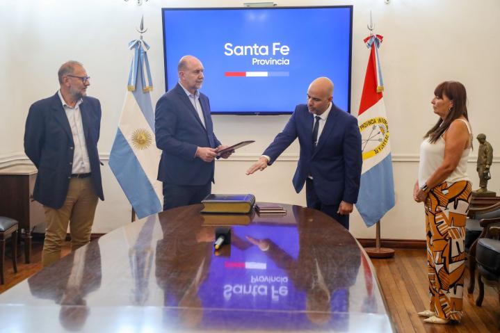 Nuevo ministro de Seguridad de la gestión de Omar Perotti
