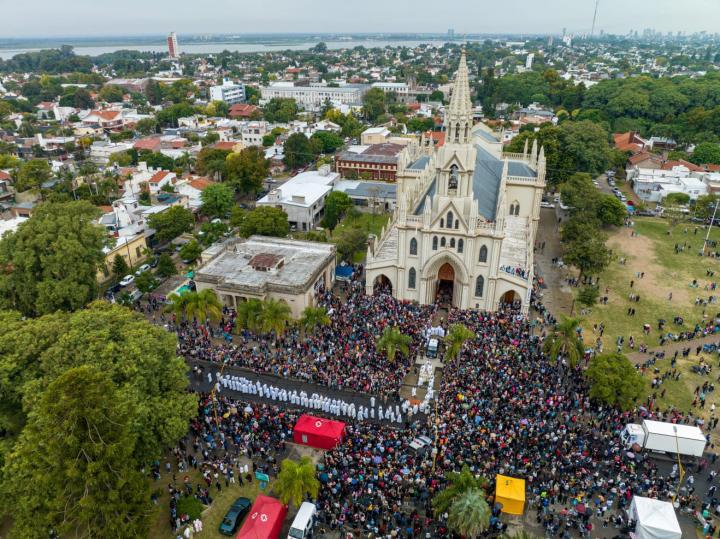 150 mil personas peregrinaron a Nuestra Señora de Guadalupe