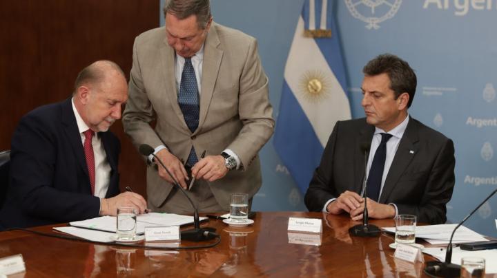 Perotti destacó las grandes obras públicas de Nación en Santa Fe