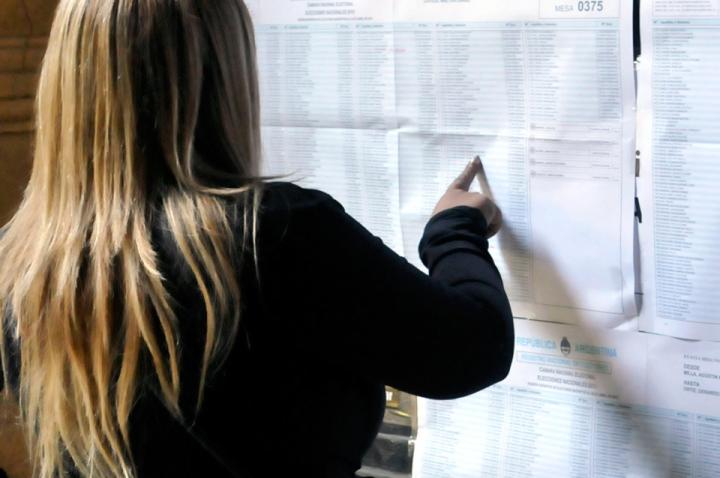 Consultá el padrón para saber en qué escuela te toca votar