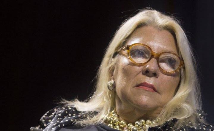 Elisa Carrió está internada en un sanatorio de Santa Fe