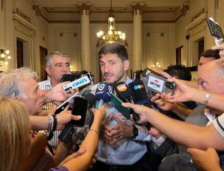 Pullaro habló de la obra pública, Billetera Santa Fe y Boleto Educativo