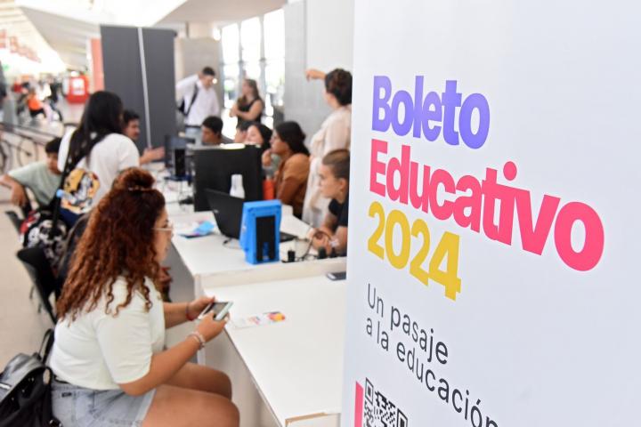 Boleto Educativo: más de 100.000 inscriptos en una semana
