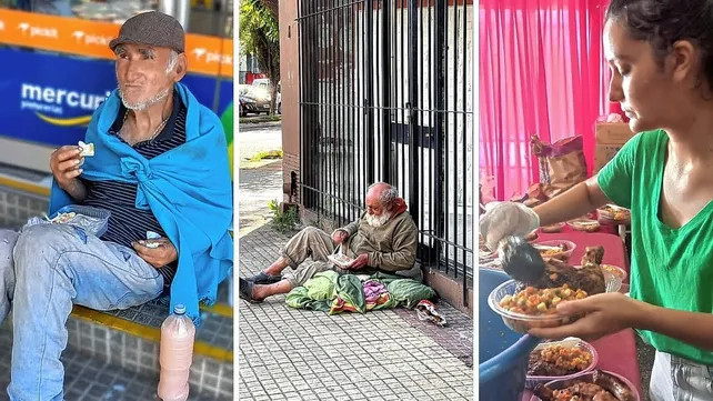Efectos de la crisis: 180 personas viven en la calle en Santa Fe