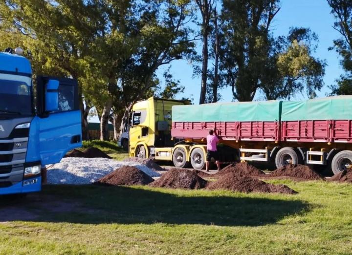 Camiones rompe rutas: tenían más de 67 toneladas de exceso