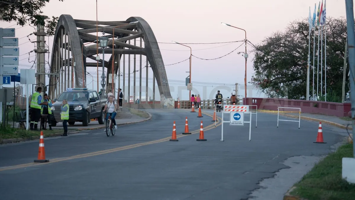 Los comerciantes se movilizan y reclaman por el inicio de obras en el Carretero que une Santo Tomé con la Capital.