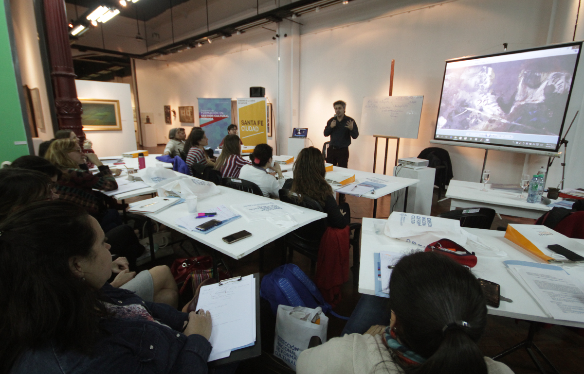 Gestores culturales se formaron en Santa Fe