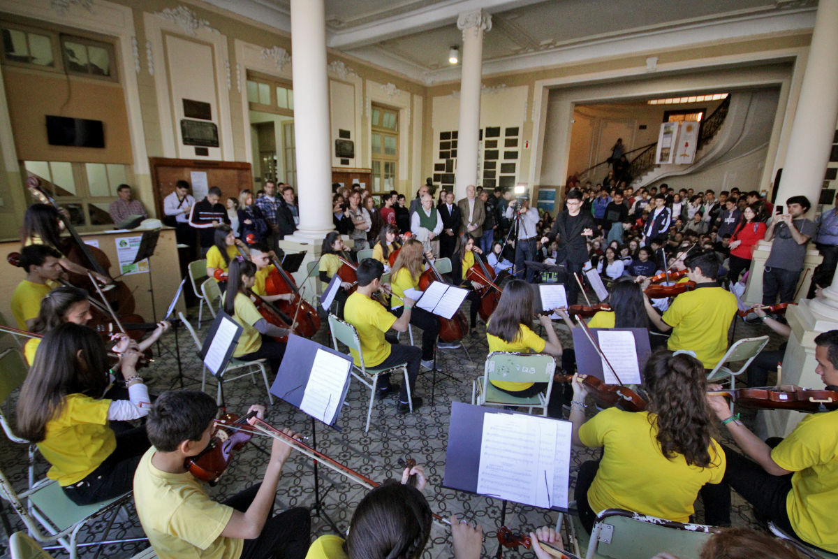 SOS Música rindió homenaje a San Martín