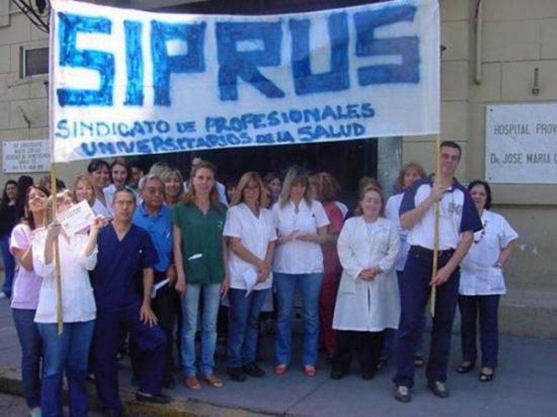 Paro en hospitales y centros de salud de Santa Fe