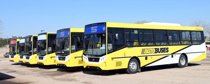 Suman más colectivos al transporte público de Santa Fe
