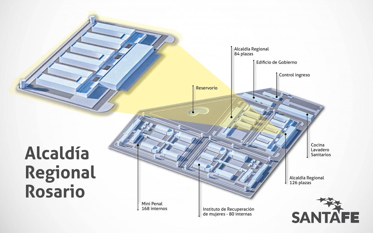 La provincia construirá una Alcaidía Regional en Rosario 