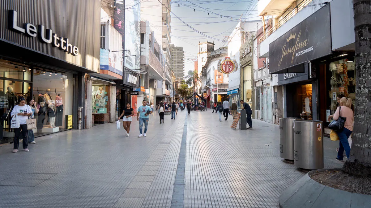 El Centro Comercial de Santa Fe realizó su informe mensual de ventas.