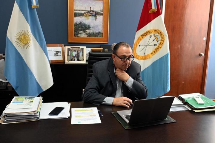 El encuentro se realizó de forma virtual.