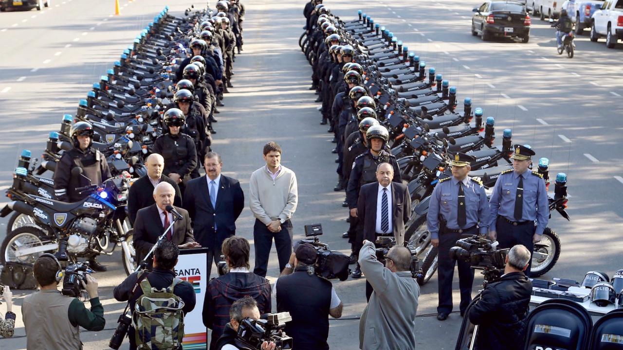 La provincia sumó más equipamiento para la Policía