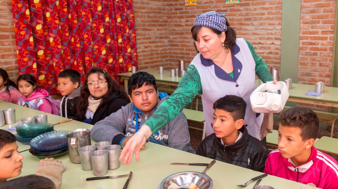 Aumentó un 30% la demanda en comedores escolares