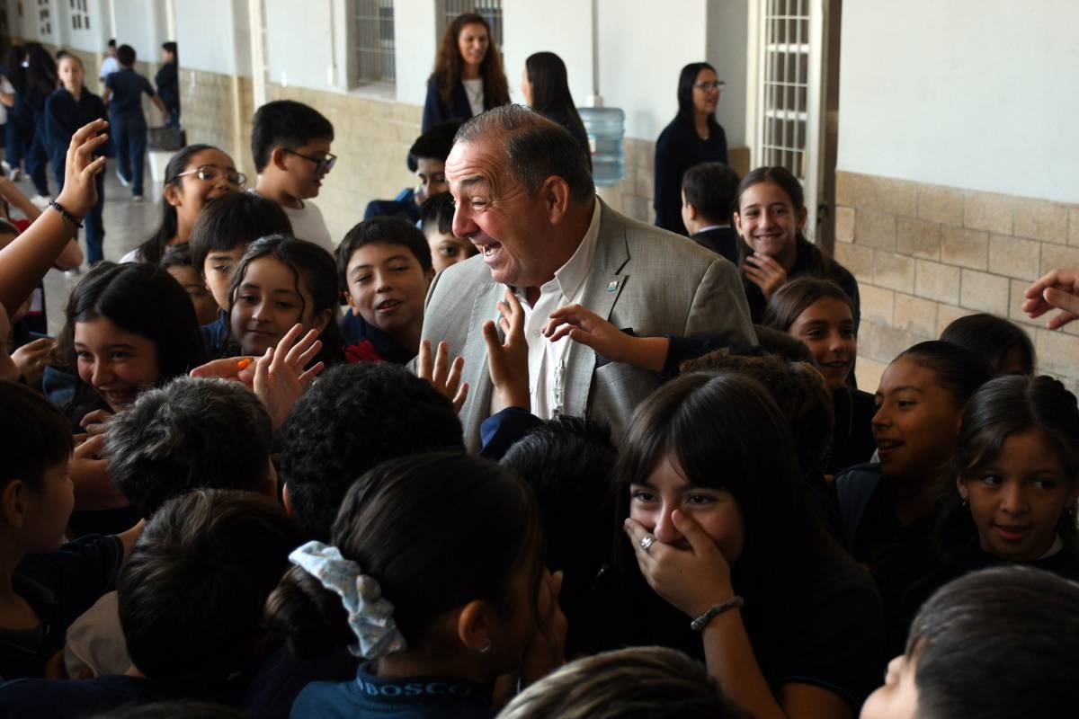 Eco Escuelas: Poletti destacó el compromiso ambiental de los alumnos