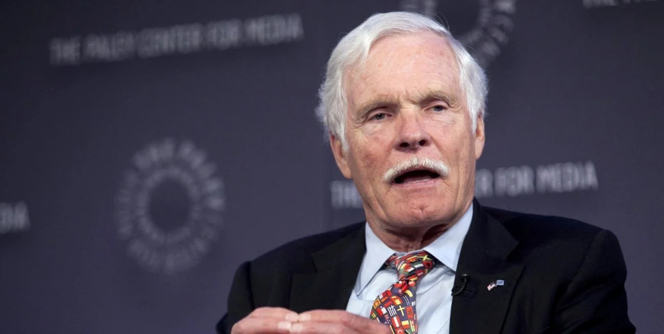 Murió Ted Turner, el fundador de CNN