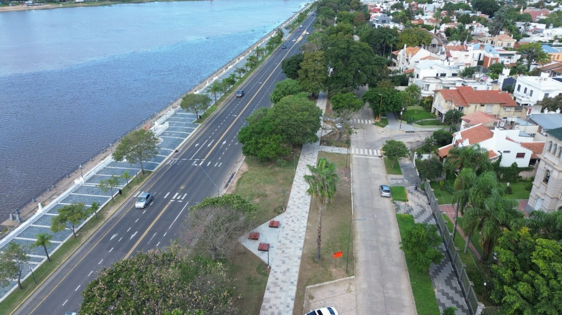 Cuatro avenidas clave de Santa Fe quedan como nuevas