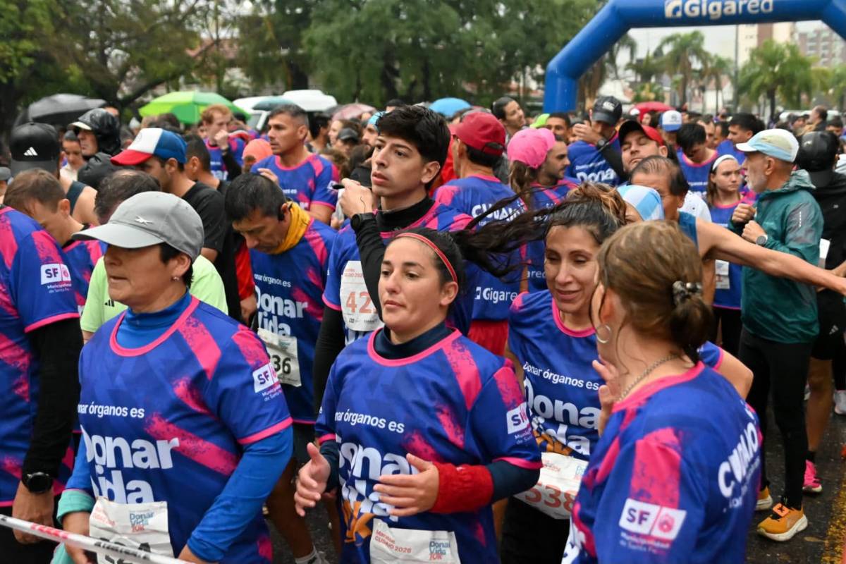 Maratón del Cudaio: 350 corredores promovieron la donación de órganos