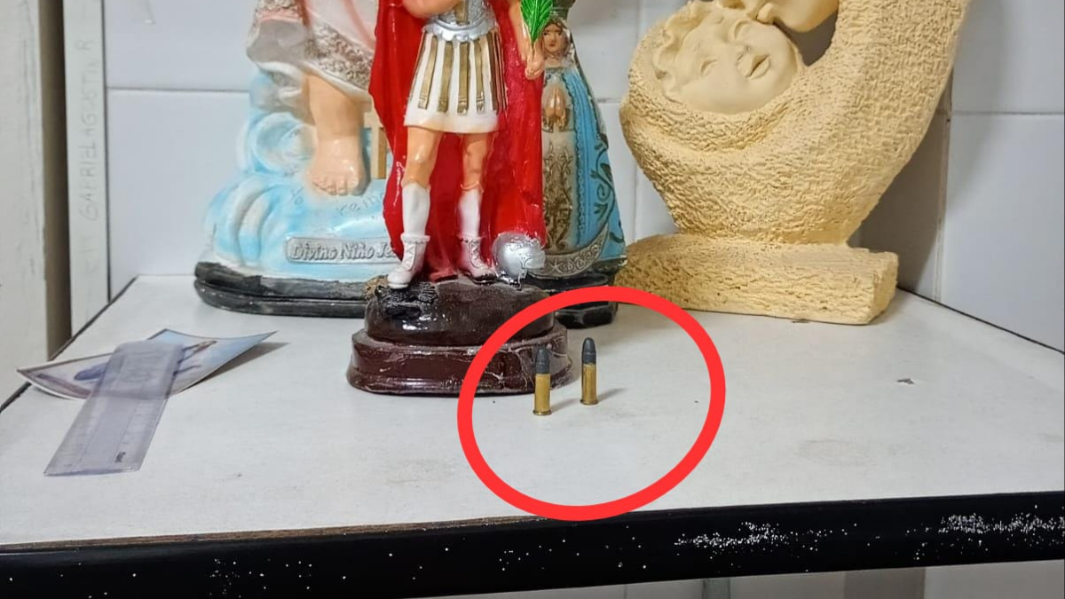 Encontraron balas en el altar de un hospital de Santa Fe