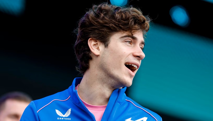 Colapinto chicaneó a Inglaterra antes del GP de Gran Bretaña