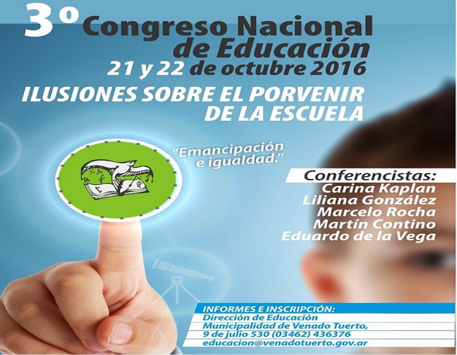 Anuncian el Tercer Congreso Nacional de Educación