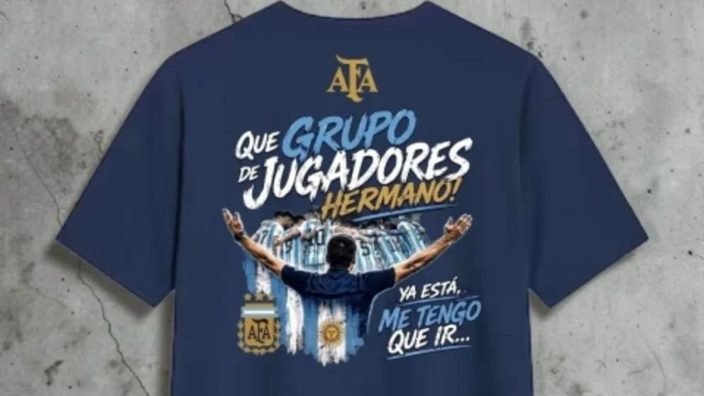Furor por las remeras que rinden homenaje a Lionel Scaloni