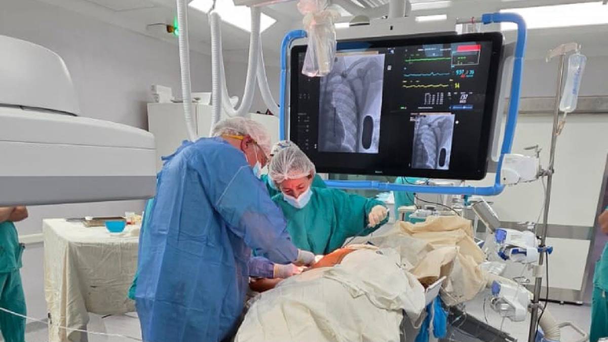 Histórico procedimiento en el Hospital de Niños de Santa Fe