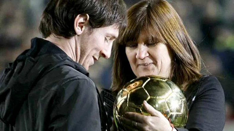 La reacción de la madre de Messi: 