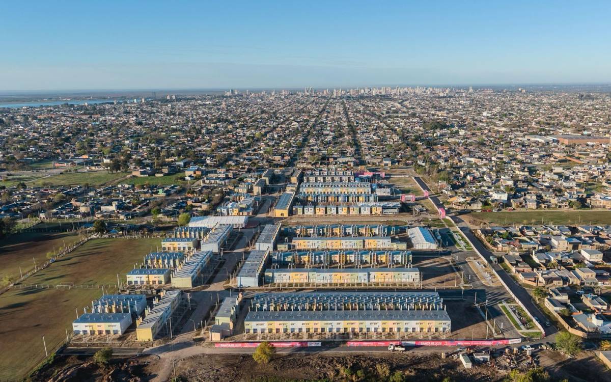 inauguraron la Villa Suramericana de la ciudad de Santa Fe