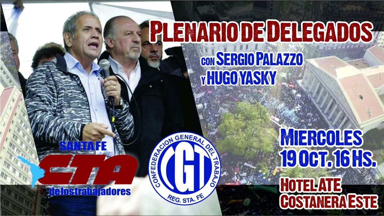 Santa Fe reúne a la CTA y la CGT