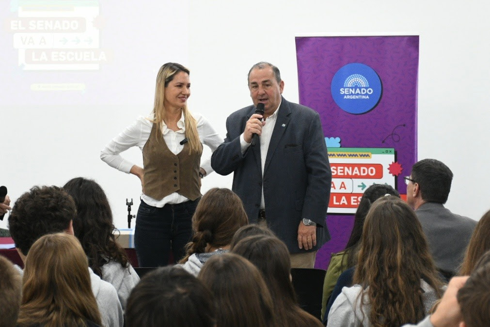 Poletti acompañó el programa