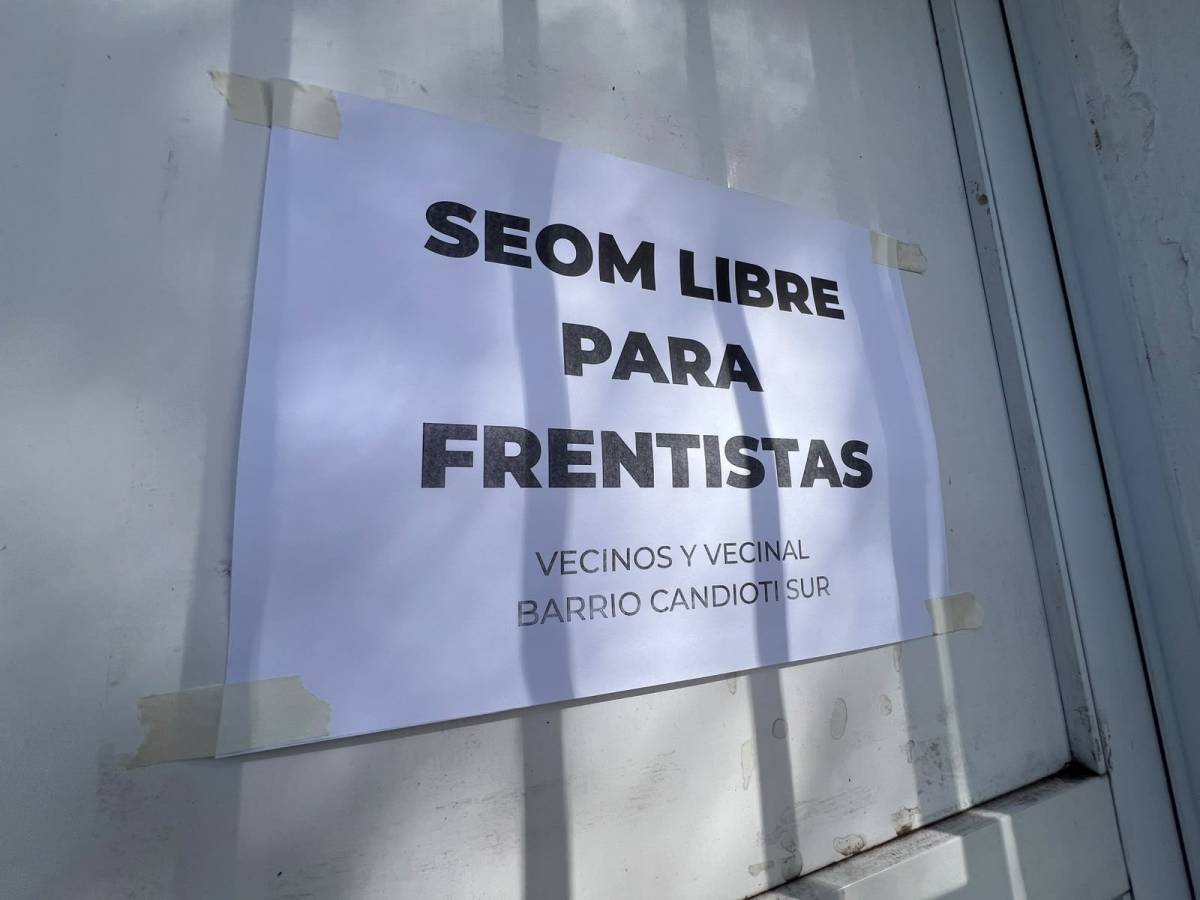 Carteles que juegan en contra: multa de $ 1 millón para una vecinal de Santa Fe