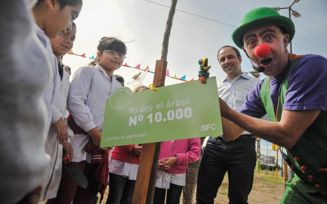 Diez mil árboles nuevos para la ciudad de Santa Fe