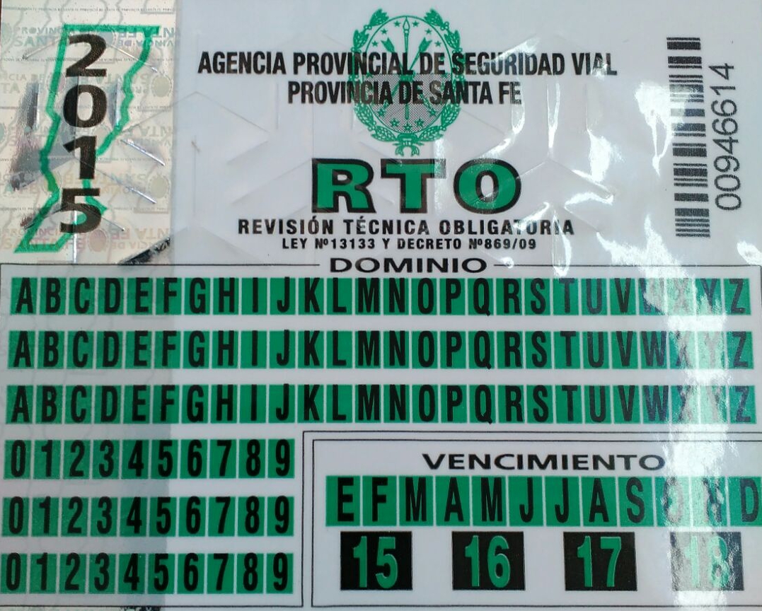 Revisión Técnica Vehicular: siguen vigentes las obleas verdes 2015