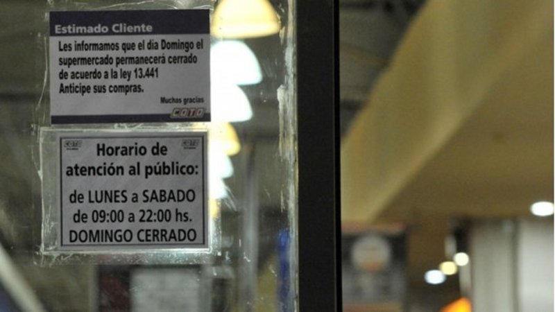 Declaran inconstitucional la ley de descanso dominical