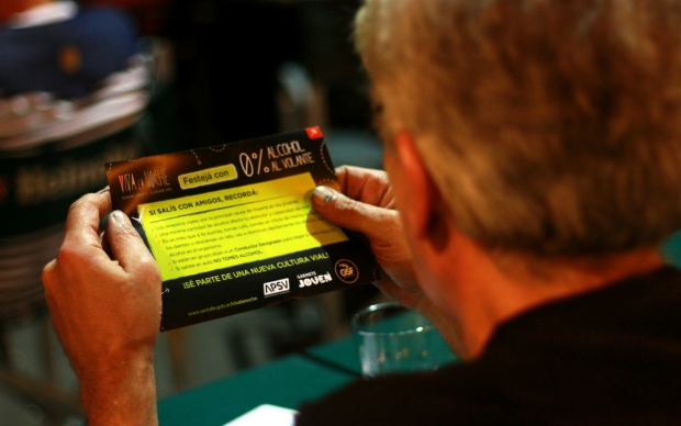 “Alcohol 0 % al volante”: campaña de concientización en bares de Rosario