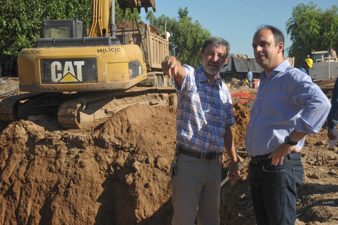 70 mil vecinos beneficiados con una obra hídrica