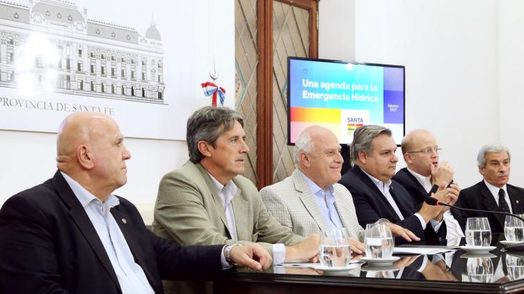 Lisfchitz presentó las medidas para atender la emergencia hídrica
