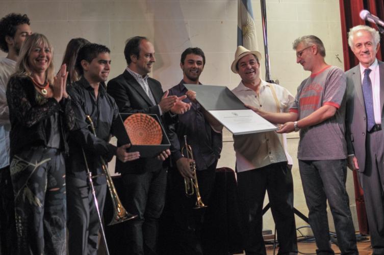 Distinguieron a los hacedores del Festival de Jazz
