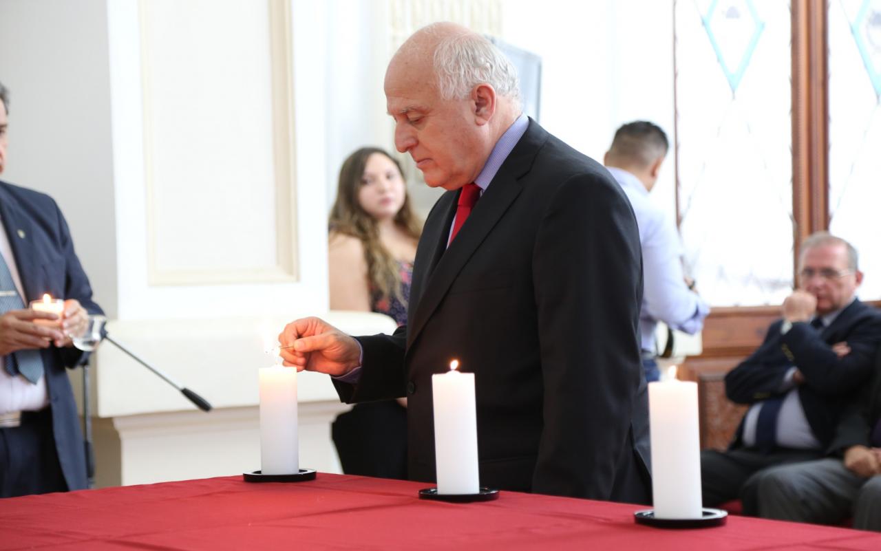 Lifschitz abogó por una cultura de la tolerancia, la convivencia, la paz y la no discriminación
